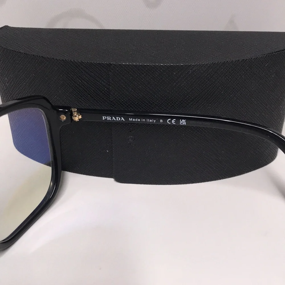 New Authentic Prada SPR 10V 1AB-09H Women’s Fashion Glasses – Black